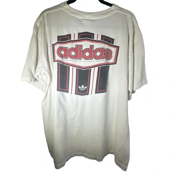 Adidas Vintage 90s Soccer T-Shirt Large - Picture 3 of 9
